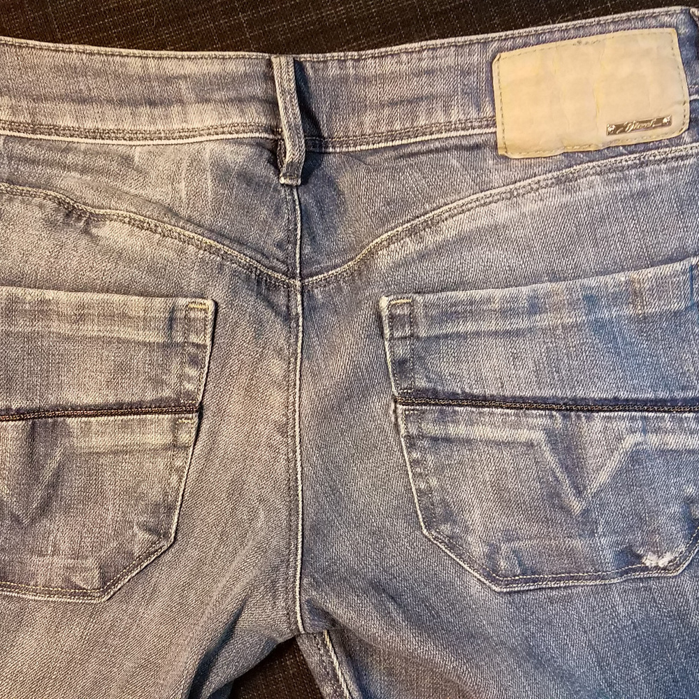 Diesel Womens Jeans DISTRESSED NEVY Size 29